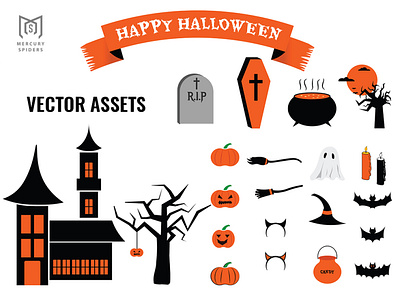 Halloween vector assets