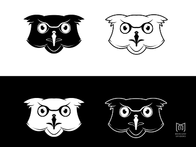 Owl vector illustration.