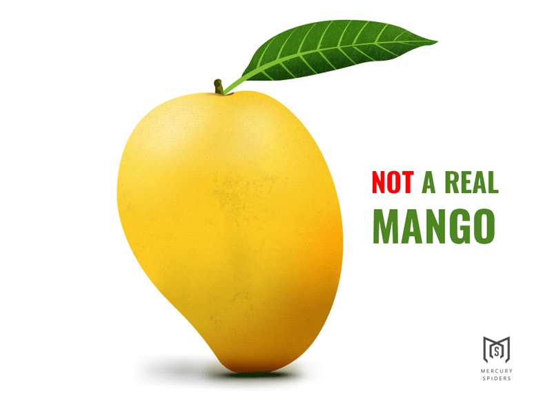 Mango Illustration animation food fruit illustration illustrator mango photoshop vector