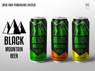 Beer Logo And Packaging Design beer branding beverage brand identity branding illustration logo design mockup packaging design packaging mockup