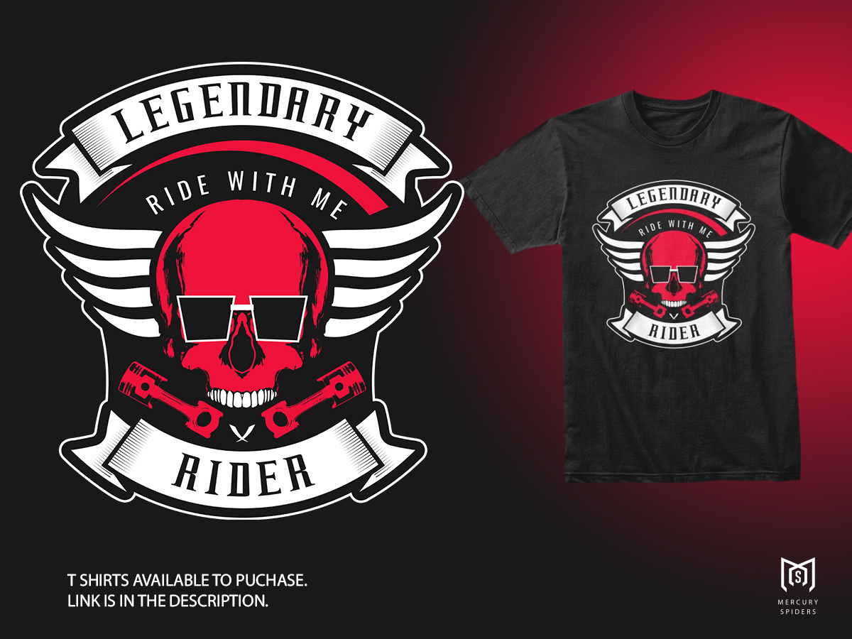 biker t shirt design