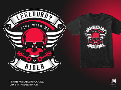 Biker T Shirt Design