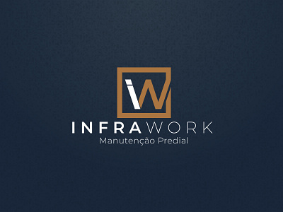 Infrawork animation branding graphic design logo