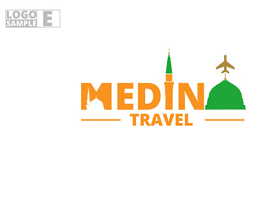 Islamic Logo branding design icon illustrator islamic logo medina travel