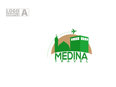 Islamic Logo branding design illustration illustrator logo medina typography