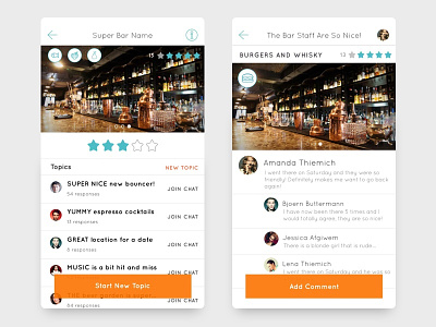 Spot It app chat discussion friends ios location location based mobile social ui