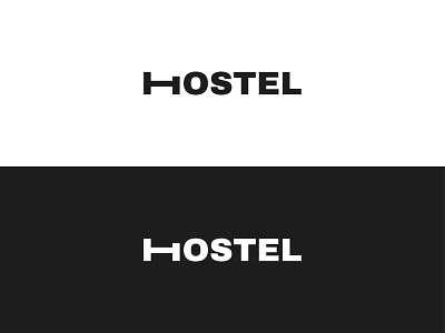 Hostel Logo Concept branding branding and identity branding concept design identity illustration lettering logo logos logotype