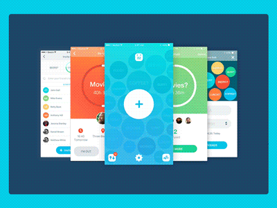 Bobber case study android animation app colours event ios iphone product ui ux