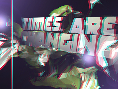 times are changing! cinema4d lowpoly