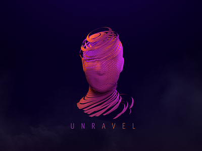 Unravel 3d art abstract cinema4d design photoshop