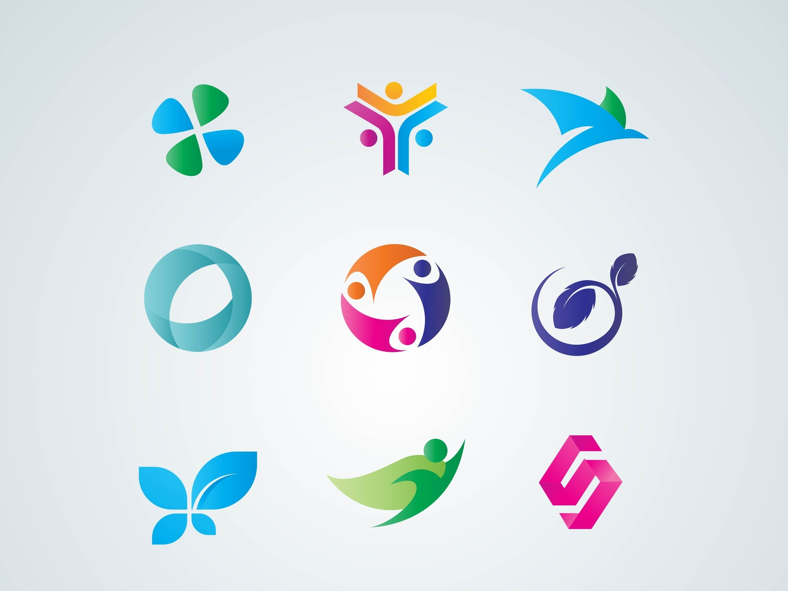 Logos by Fakhr Un Nisa Kayani on Dribbble