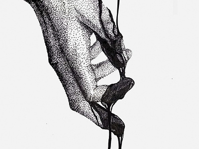 Stippling hand 02