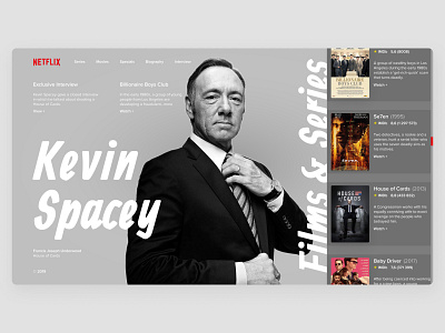 Kevin Spacey | NETFLIX concept