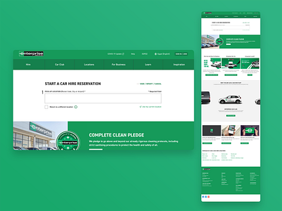 Enterprise car egypt -web design