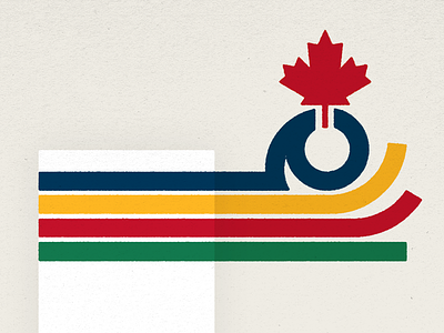 In Good Company blanket canadian hudsons bay company illustration stripes