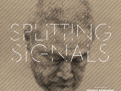 Splitting Signals - Terence Bernardo album packaging music typography