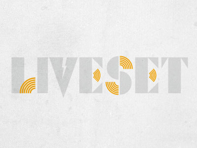 Liveset Reject 1 liveset logo typography