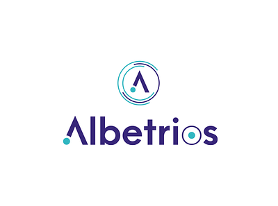 logo Albetrios branding design logo