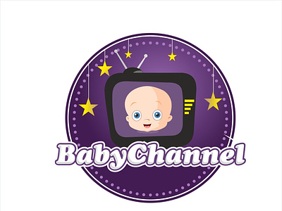 Baby logo coreldraw coreldrawx7 design logo vector