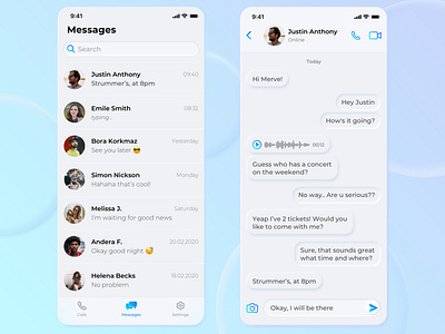 Daily UI 013 - Direct Messaging