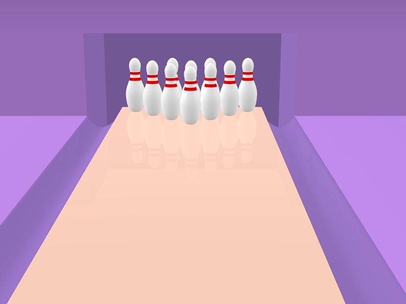 3D Bowling Animation 3d 3dart 3dmodeling animmation ball bowling bowling pin loop loopanimation pin render