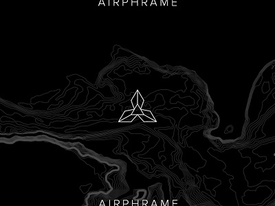 Airphrame Branding a logo brand branding creative direction geometric geometry identity illustration isometric logo logos minimal typography vector