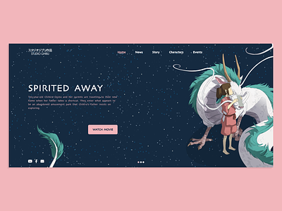 Spirited Away _ UI Design Concept