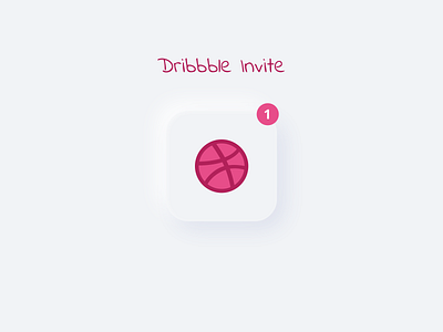 Dribbble Invite colors dribbble best shot dribbble invite illustration soft ui vector
