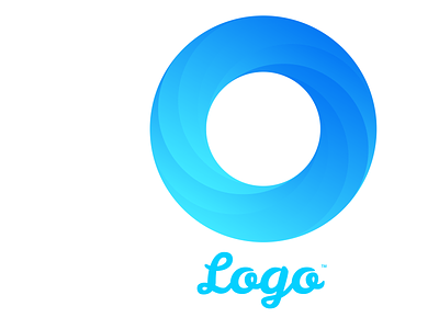 swirly l0g0$ blue gradient gradient design logo design logodesign logos