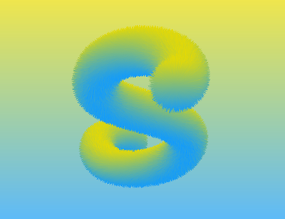 S 3d blend colors design fur furry gradient gradient design illustrator layers logo tamil vector
