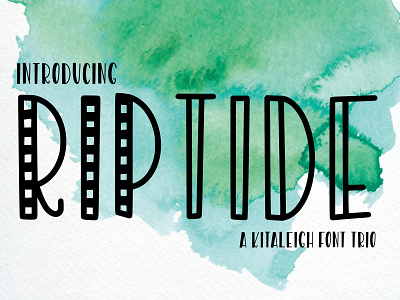Riptide Font design font font family sans serif font typography