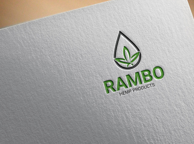 Hemp Products logo branding design icon logo typography vector