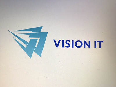 Vision It Logo branding design graphic design logo design vision it