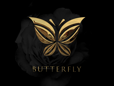 Butterfly Luxury Logo Design branding butterfly design graphic design logo luxurious luxury luxury brand luxury design luxury logo