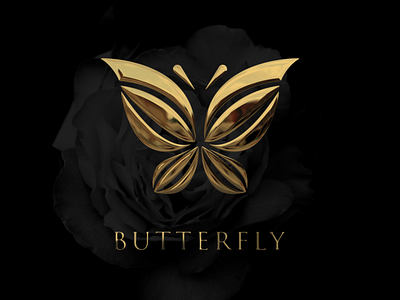 Butterfly Luxury Logo Design