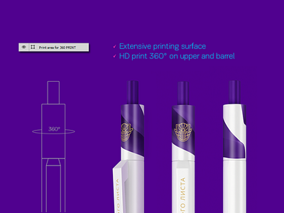 Senator Pen Mockup. Centrix