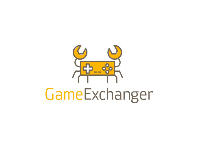 Game Exchanger brand change creative design game identity logo logoped logotype mark russia symbol