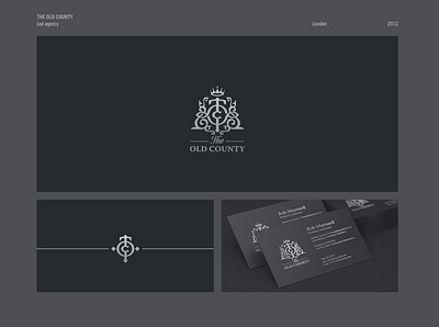 The Old County brand branding design identity logo logoped logotype mark russia symbol