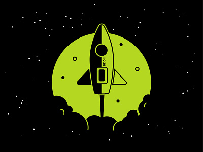 Rocket Illustration design illustration vector
