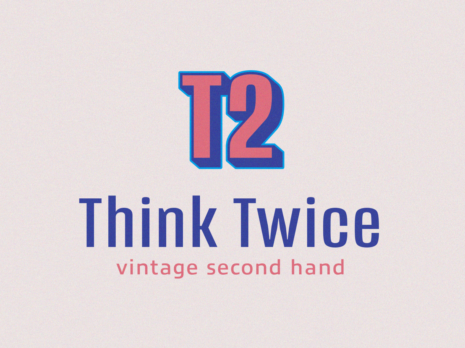Think Twice Logo By Karolien Brughmans On Dribbble