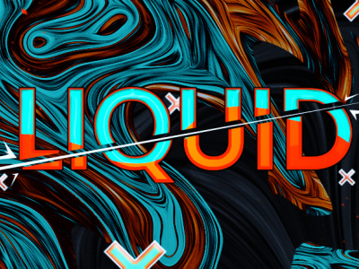 Liquid Banner animation branding design liquid web