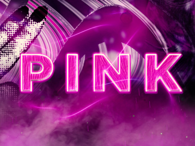 pink banner