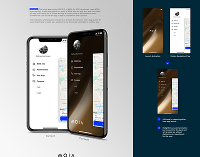 Unofficially Quick Concept for MOIA app app design concept ddrug design hamburg idea improvement ios ios app ios app design moia ui user experience userinterface ux ux design