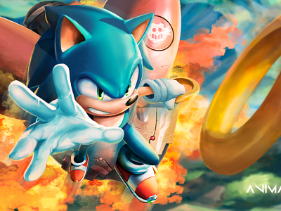 Sonic Projects adobe photoshop animation illustration sonic vector