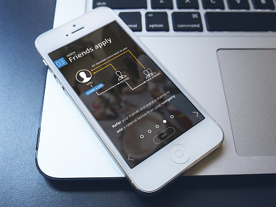 Recruiter App | Onboarding iphone mockup