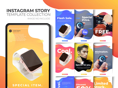 Instagram Story Templates branding design e commerce ecommerce instagram post instagram template instgram feed marketplace promotion social media