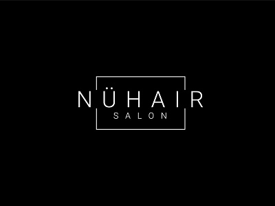 nuhair salon | Minimalist Logo