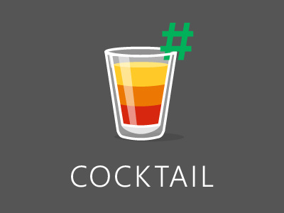 Shaken, not stirred. .net app cocktail colorful glass layers logo metro microsoft sharp symbol