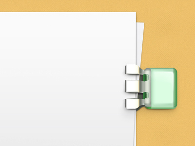 Clip clip crisp folder letter minimalist paper paper clip pattern skeumorphism slide stationary vectors webpage