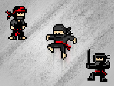 Pixel Ninja Warriors